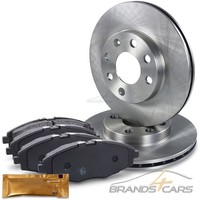 Atec Bremsscheiben BelÜFtet Ø236+BREMSBELÄGE Vorn FÜR Daewoo Lanos 1.4 1.5 97-02