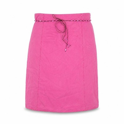 Ann Harvey Damen Gerader & Bleistiftrock Größe 20 UK '' Rosa Perlen Gürtel W38