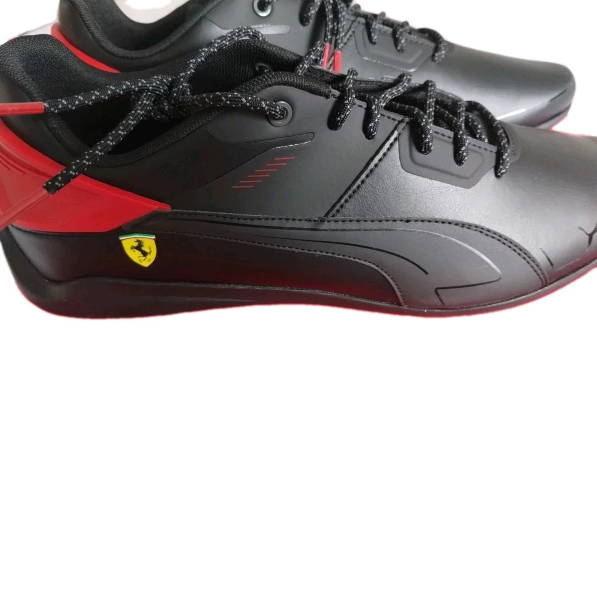 Scuderia Ferrari x Puma Drift Cat Delta Black Rosso Corsa for sale