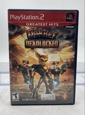 Sony PlayStation 2 Ratchet Deadlocked Action Adventure Shooter Video Game
