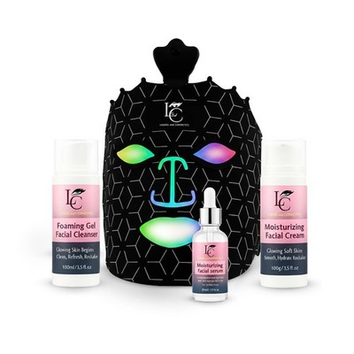 LED Mask Skincare Essentials   Complete 4-Step Moisturizing Set All skin Type