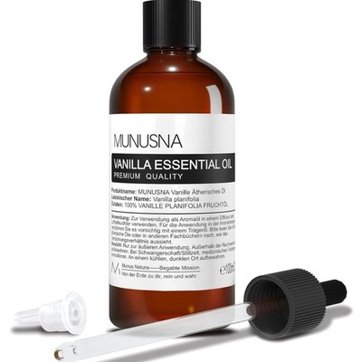 Ätherische Vanilleöl 100ML Duftöl Aroma Diffuser Seife Massage Luftbefeuchter