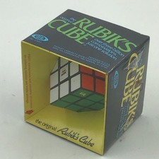 Vintage 1980 Original Ideal Rubik  s Cube: No. 2164-2, New In Box, Excellent Cond