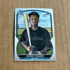 2023 Bowman Chrome Prospects #BCP-62 Antony Peguero (RC) Marlins 