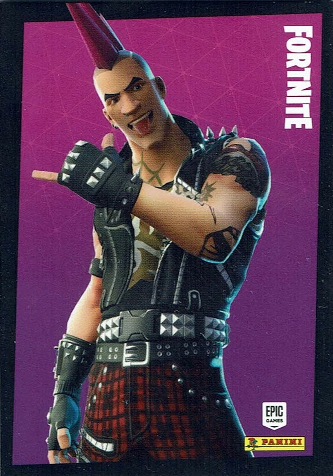 Panini Fortnite Trading Card Series 2 Sammelkarte Nr. 140 Riot Rare Outfit