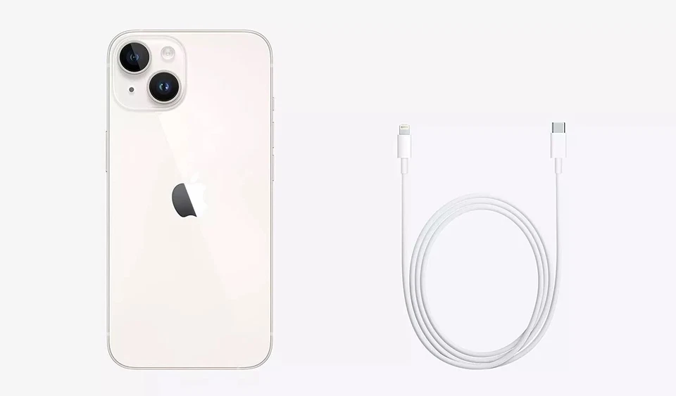 Apple IPHONE 14 5G 128GB Neu Original Smartphone STARLIGHT Weiß MPUR3 - Bild 2 von 2