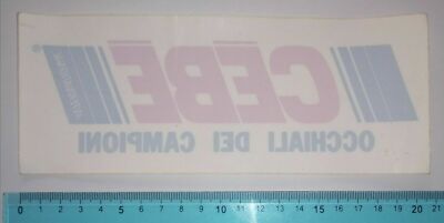 VINTAGE CEBE GLASSES GLASS STICKER STICKER 80s 