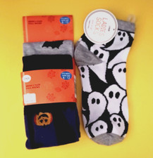 HALLOWEEN SOCKS Men's Women's Men's 2 Pairs Woman's 1 Pair- New with Tags
