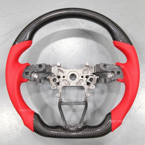 Carbon Fiber Sport Customized Steering Wheel for 2018-2020 Honda 10th Accord Red - Picture 2 of 8