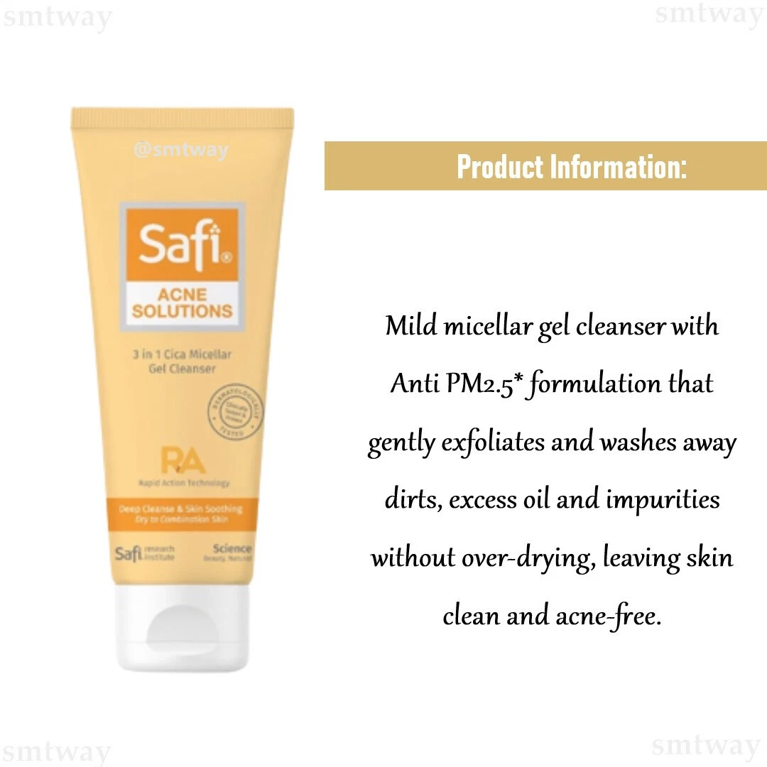 Safi anti 2024 acne cleanser