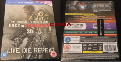 EDGE OF TOMORROW 3D2D HMV Steelbook (NEU Audio DEU)