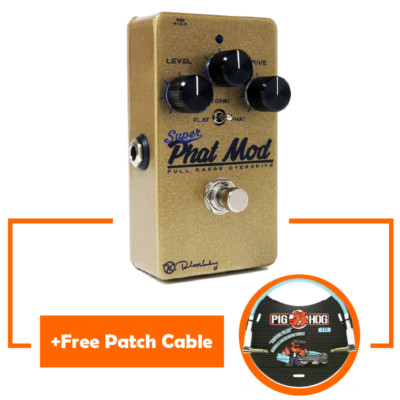 Keeley Super Phat Mod Full Range Transparent Overdrive Pedal - New