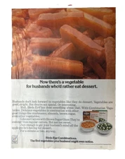 Birds Eye Combinations Vegetables Better Homes & Gardens 1973 Magazine Ad