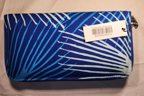 NWT Caribelle Batik Padded Cloth Clutch Wallet - Picture 2 of 10