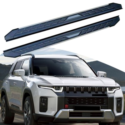 2PCS Running Board fits for SsangYong Torres 2021-2024 Side Step Nerf Bar Stair