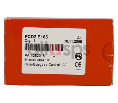 SAIA BURGESS DIGITAL INPUT MODULE - PCD2.E165 (NO)