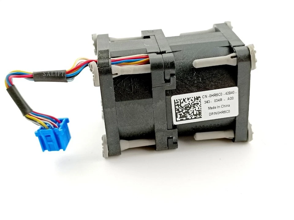 4 x DELL GFC0412DS DP/N 0HR6C0  POWEREDGE R320 R420 R710  SERVER GEHÄUSELÜFTER - Bild 3 von 4