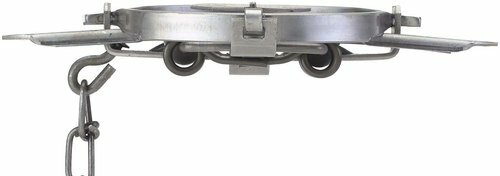 4 Duke #1 3/4 Coil Spring Traps 0475 Raccoon Coyote Bobcat Fox Trapping 5 1/4"