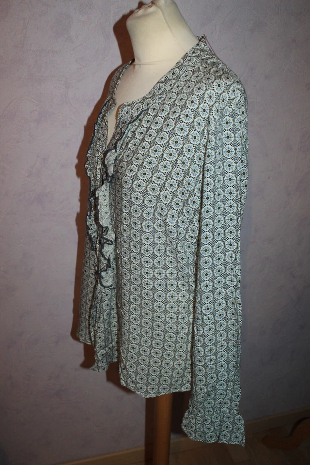 HAUT TUNIQUE FEMME °°° MISS CAPTAIN °°° TAILLE 44 . PARFAIT ÉTAT - Photo 3/4