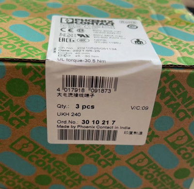 1  pcs  PHOENIX  CONTACT  High current terminal block  UKH 240  3010217