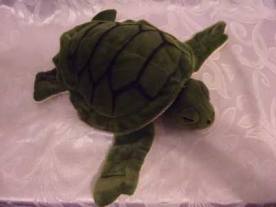 World Wildlife Federation Turtle 10'' Bean Plush Soft Toy Stuffed Animal