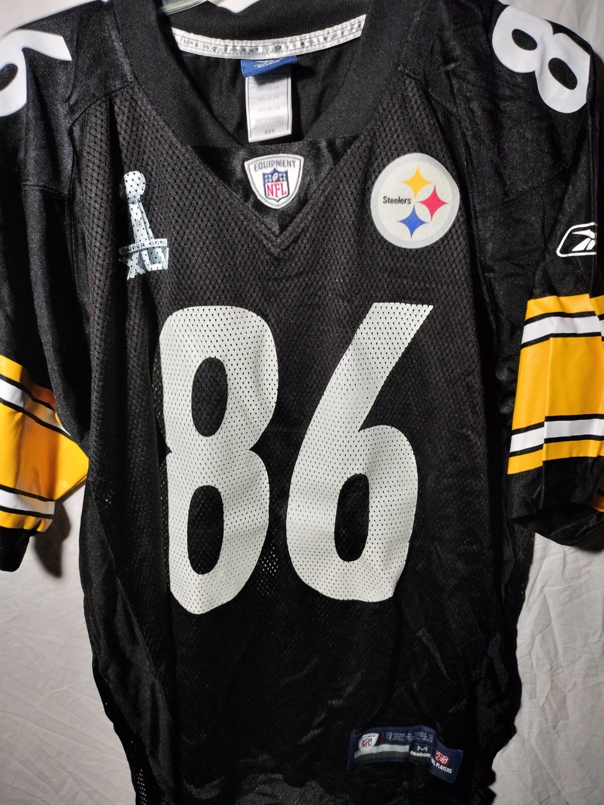 NFLピッツバーグ・スティーラーズ・ウォード スーパーボウル XLV ミディアム フットボールジャージ eBay