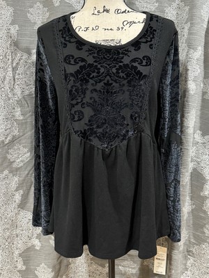 Signature Studio Steampunk Gothic Style Top
