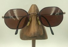 Vintage Picone Sport Society Opticks P865 Purple Oval Sunglasses FRAMES ONLY