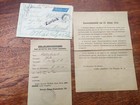 Kommandantur-Befehl 1916 WK1 Stadt Lemberg Graf von Stillfried & Feldpost Brief