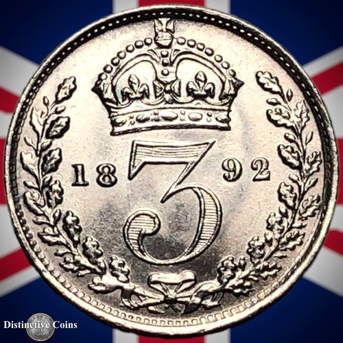Great Britain 1892 Three Pence GB2003 - Picture 2 of 2