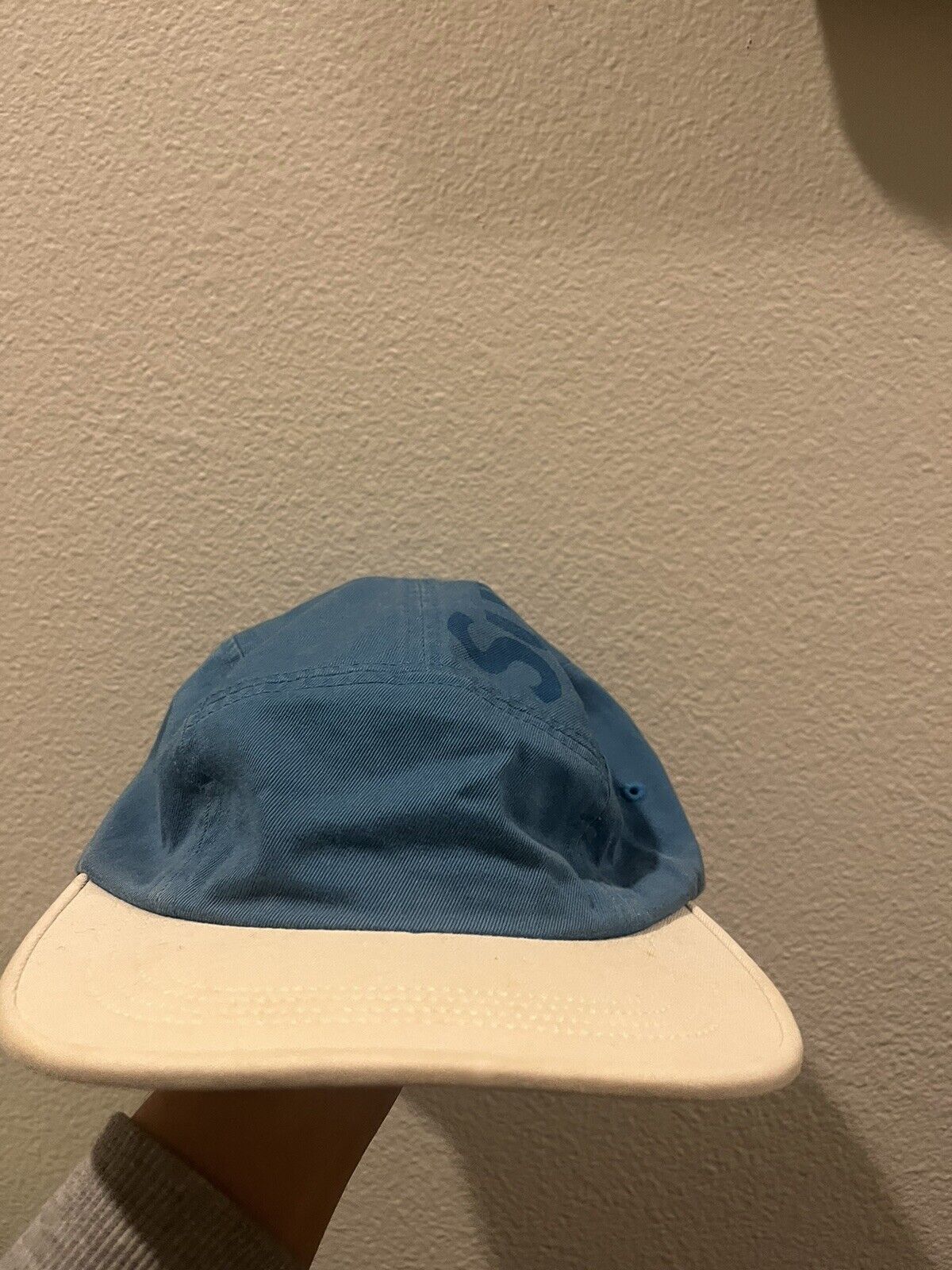 SUPREME 2-Tone Twill Top Panel Camp Cap Hat SS17