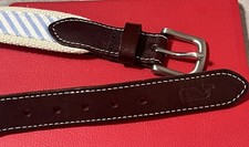 Vineyard Vines Boys Classic Seersucker Club Belt Size 24