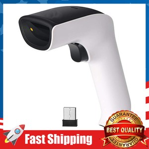 Wireless Barcode Scanner 2-in-1 (2.4Ghz Wireless+USB 2.0  (1234567890135)