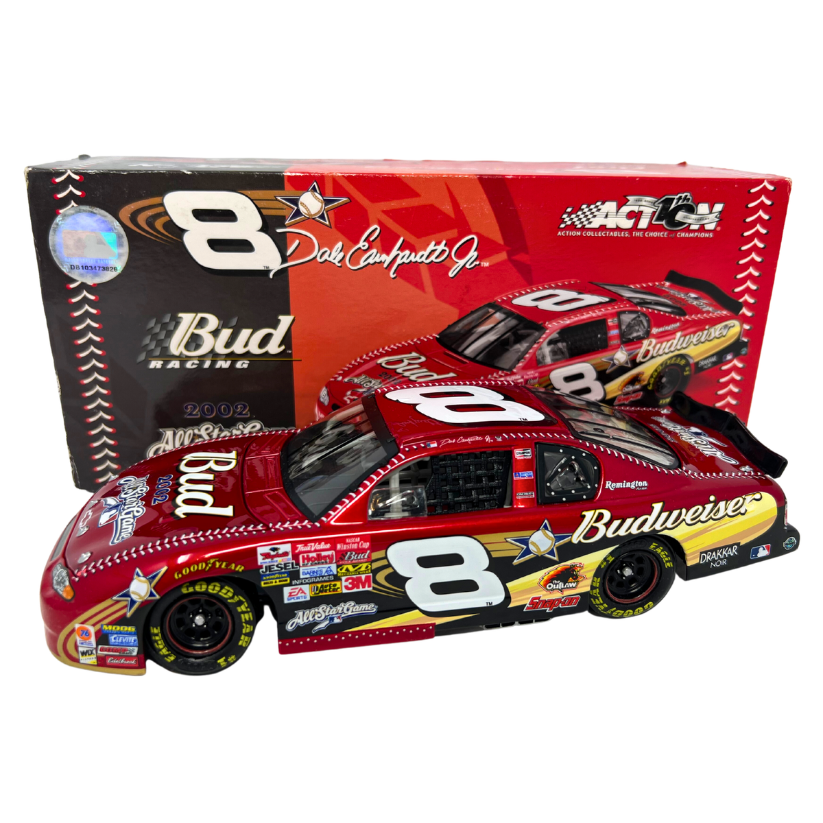 Action Nascar #8 Dale Earnhardt Jr Bud MLB GM Dealers 1:24 Diecast