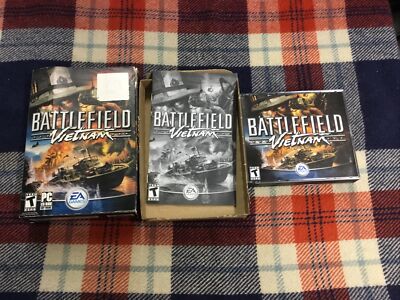 Battlefield Vietnam PC Game CD-ROM Manual 3 Discs Complete EA Games