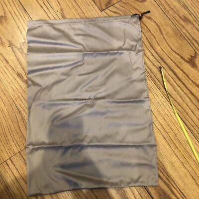 gianvito rossi milano beige drawstring dustbag 21  x 14  For Shoes/purse