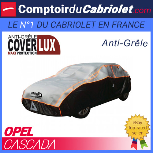 Bâche anti-grêle Opel Cascada Coverlux pour protéger son cabriolet en stationnement