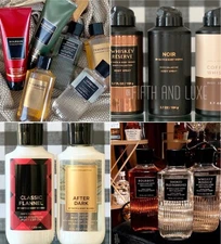 Bath & Body Works~MEN'S~Body Cream~Lotion~Spray~Shower Gel~Soap~TEST STORE~PICK1