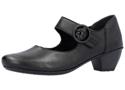 Rieker pumps dames 44650, grootte:38 EU, kleur:Zwart