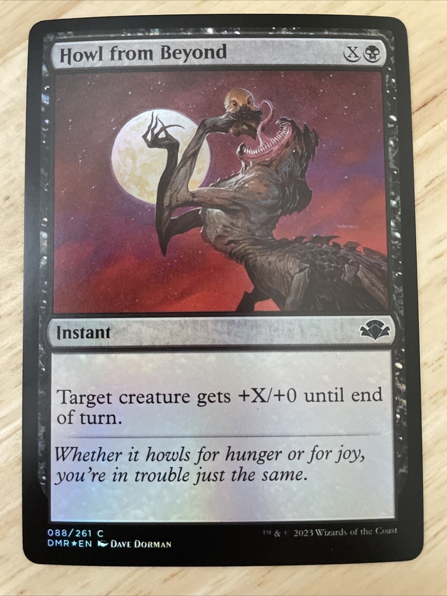 MTG Howl from Beyond Dominaria Remastered FOIL #088/261 Common NM