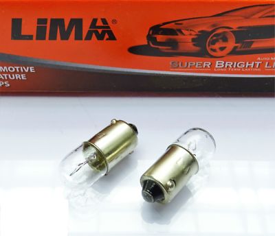 100 x Ba9s T4W Glass Lamp Lima 12V T8.5 4 Watt Parking Light Bulb Car Bulb
