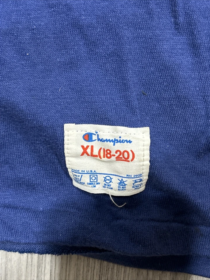 Винтажная футболка Dallas Cowboys Jersey Tony Dorsett No33 Champion молодежная размер XL сделано в США - Изображение 4 из 4