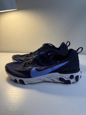 Nike React Element 55  UNC Tar Heels  Men s Size 13   Good Condition