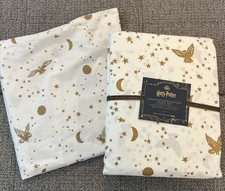 NEW Pottery Barn Teen Harry Potter Enchanted Night Sky Twin XL 3 Pc. Sheet Set