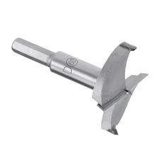 Forstner Drill Bit - [60mm] Carbide Wood Auger Opener Boring Bit, Gray