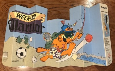 Vintage 1978 Garfield Auto Sun Shade Weekend Warrior Made in USA