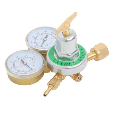 #ad Brass Oxygen Regulator CGA540 Pressure Gauge Victor Type Solid Brass $70.99
