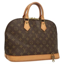 LOUIS VUITTON Monogram Alma Hand Bag M51130 LV Auth yk18247