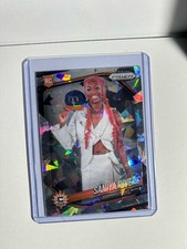 2025 Panini Prizm WNBA - Rookie Variation Saniya Rivers #150 Ice Prizm (RC)