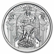 1 oz Silver Round - Raphael (Archangel Series) 92.99 per troy oz